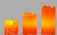 2寸LED電子蠟燭，2寸婚宴蠟燭，餐廳裝飾，波浪口蠟燭，V口蠟燭，禮物